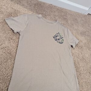 OshKosh B'gosh Beige Skull Graphic Tee